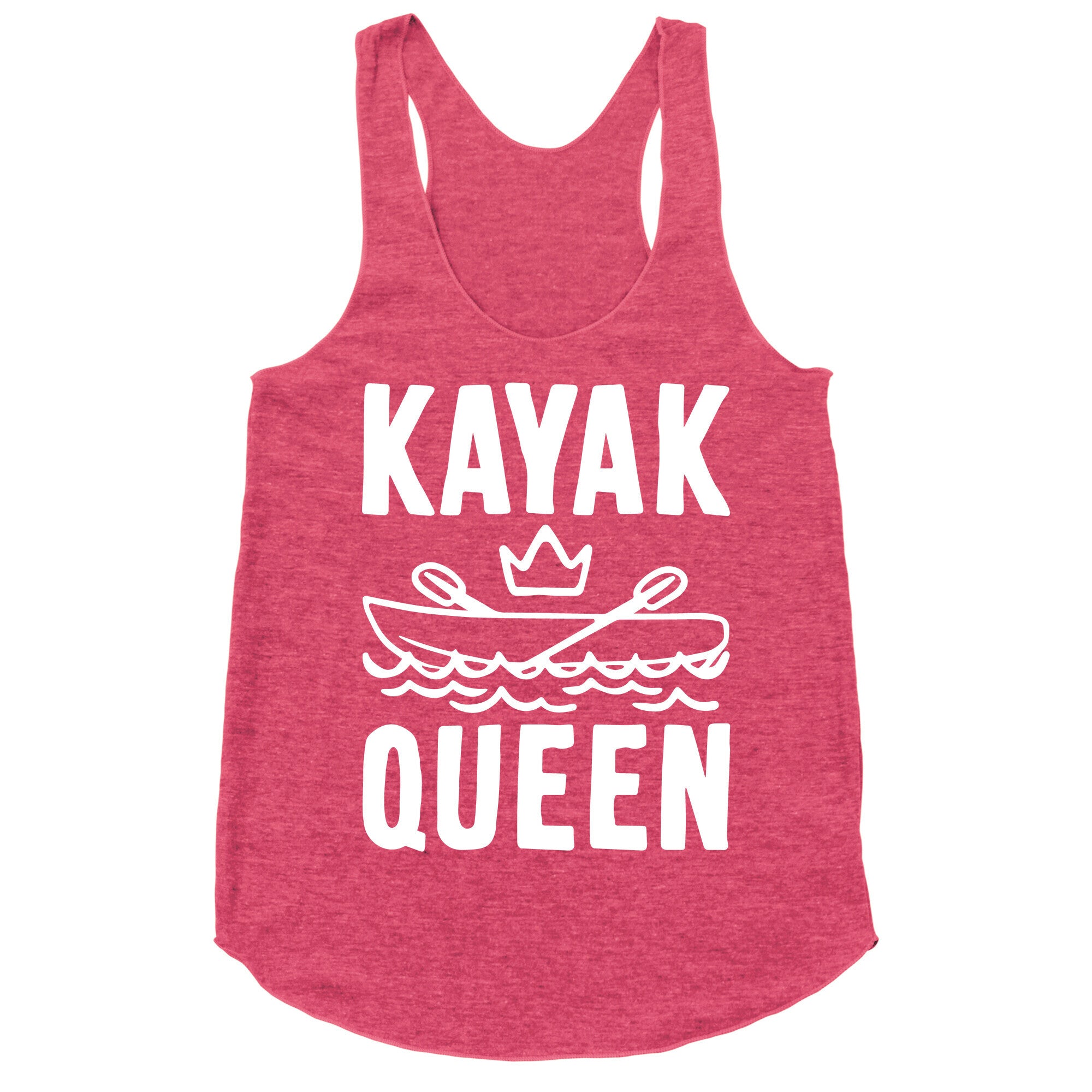 Kayak Queen Racerback Tank